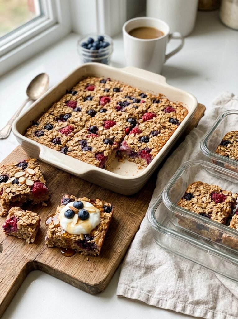 Baked Berry Oatmeal