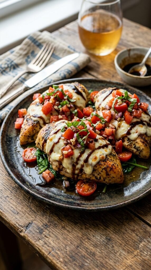 Baked Bruschetta Chicken