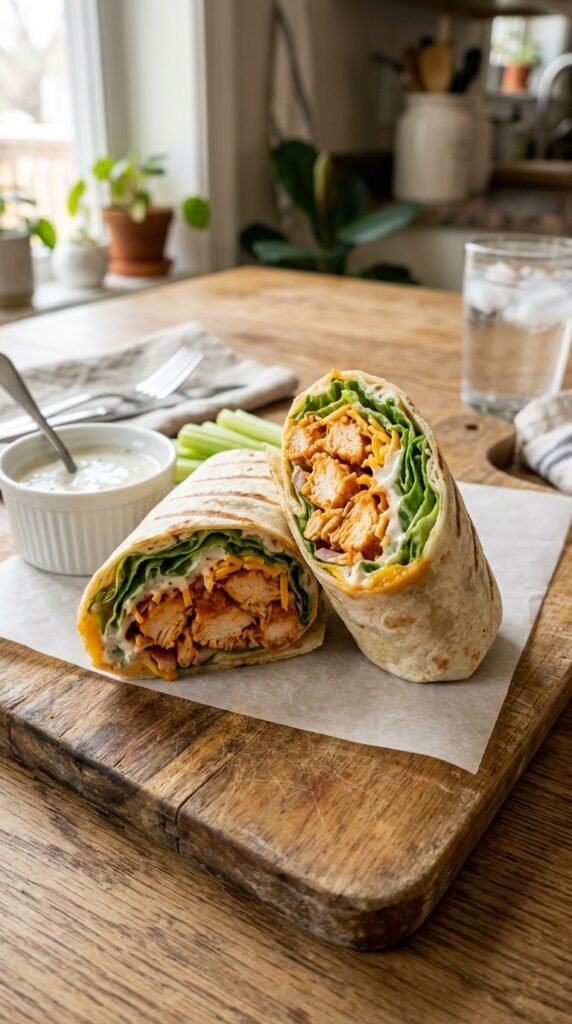 Buffalo Chicken Wraps