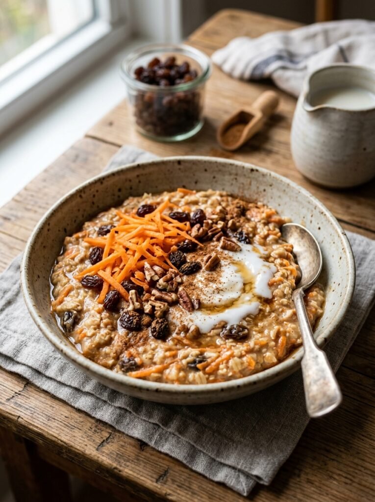 Carrot Cake Oatmeal
