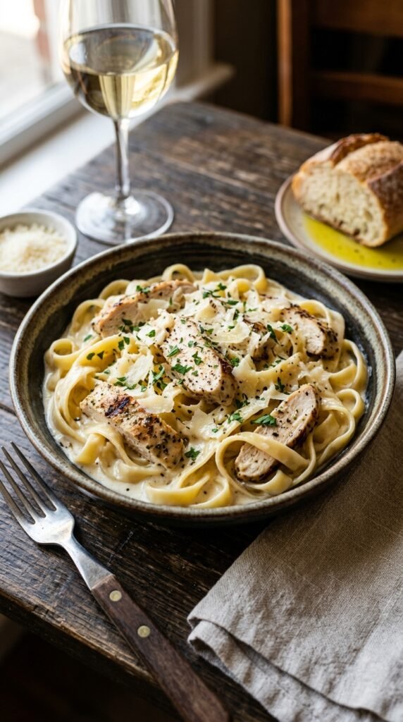 Chicken Alfredo Pasta