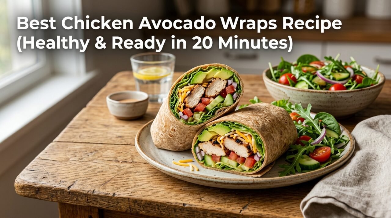 Chicken Avocado Wraps Recipe