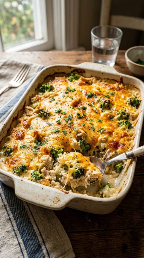 Chicken Broccoli Rice Casserole
