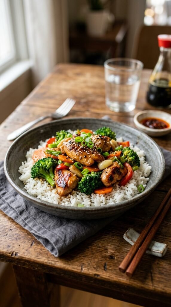 Chicken and Broccoli Stir-Fry