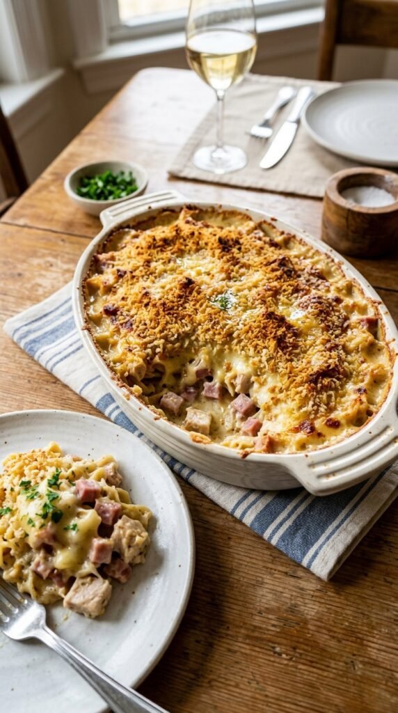 Chicken Cordon Bleu Casserole