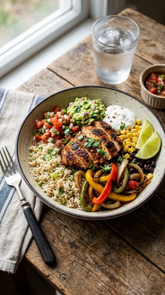 Chicken Fajita Bowls