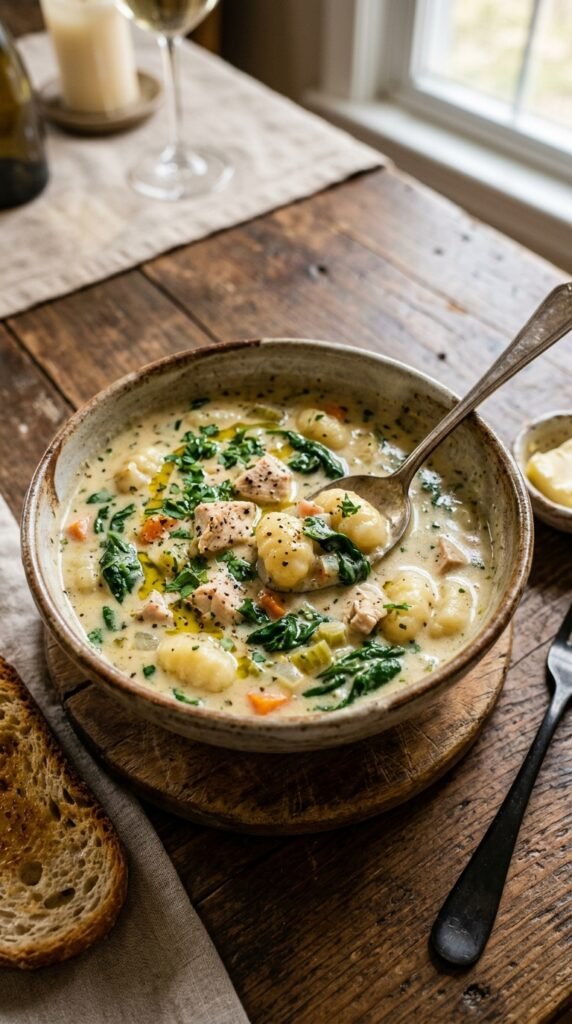 Chicken Gnocchi Soup