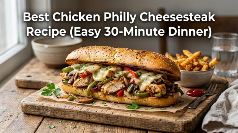 Chicken Philly Cheesesteak Recipe