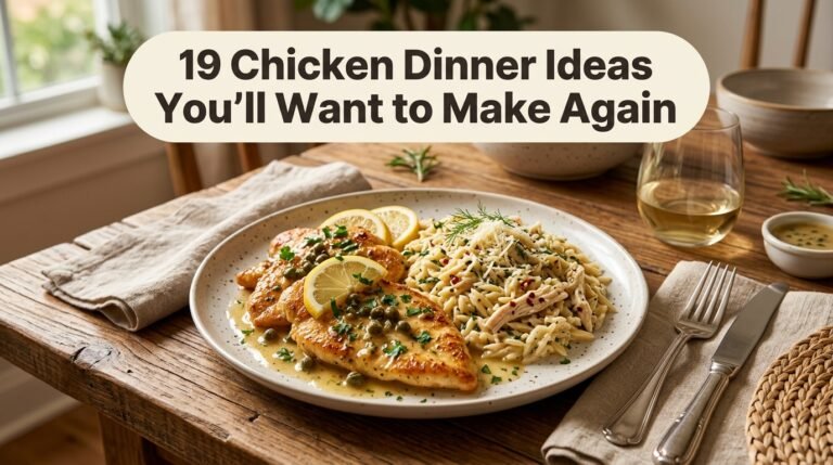 Chicken Dinner Ideas