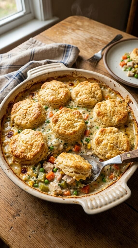 Chicken Pot Pie Casserole