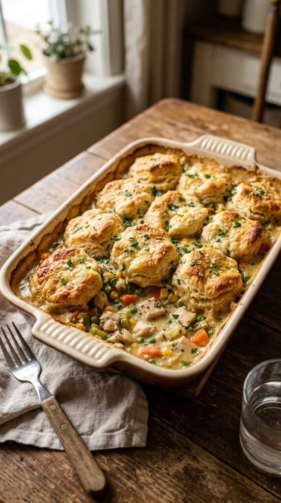Chicken Pot Pie Casserole