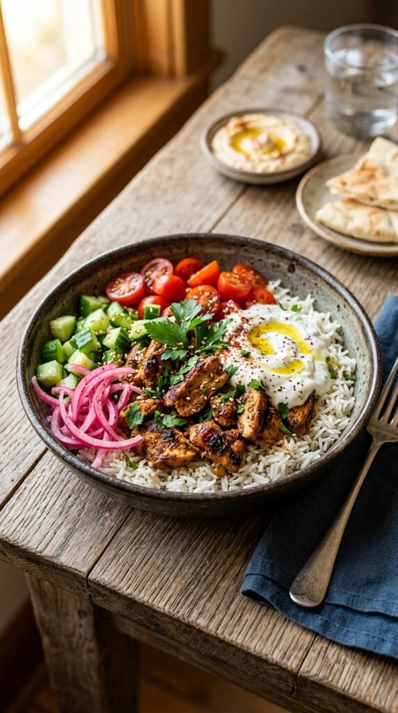 Chicken Shawarma Bowls