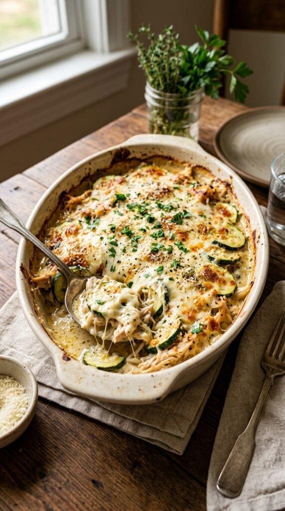 Chicken Zucchini Casserole