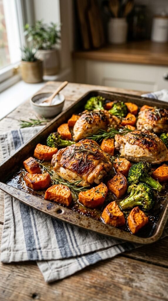 Chicken and Sweet Potato Bake