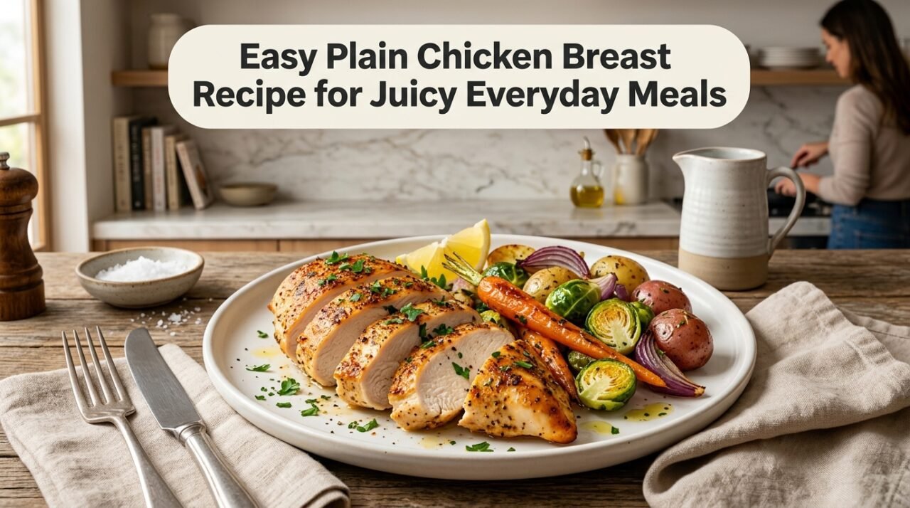 Easy Plain Chicken Breast Recipe