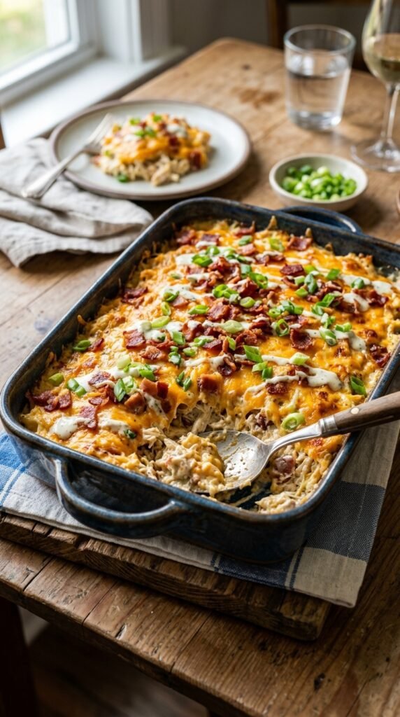 Crack Chicken Casserole