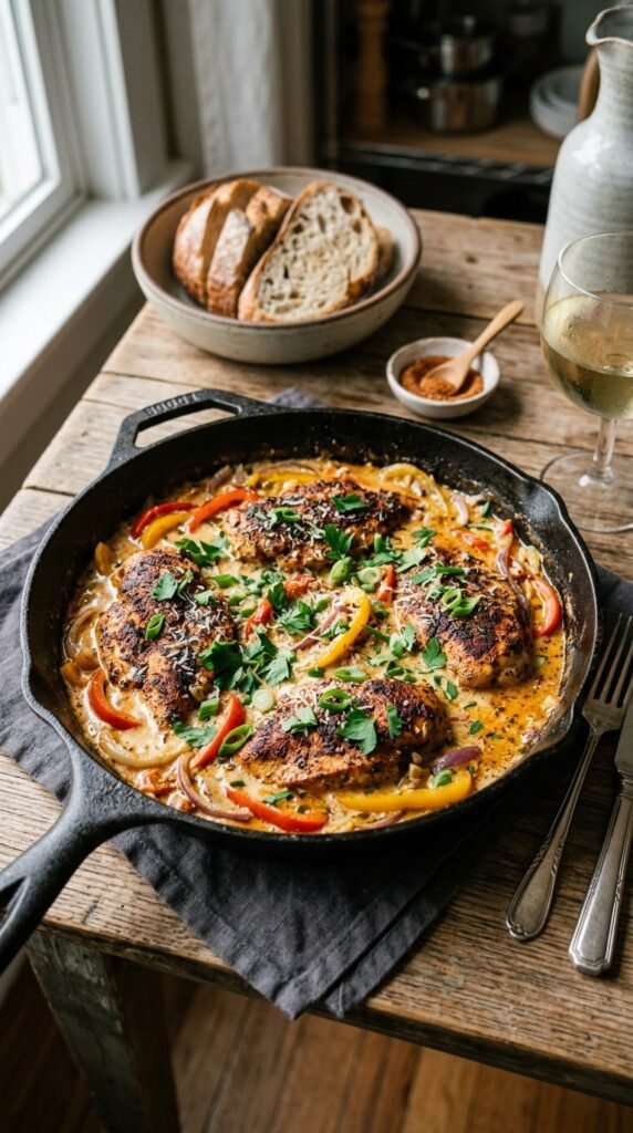 Creamy Cajun Chicken