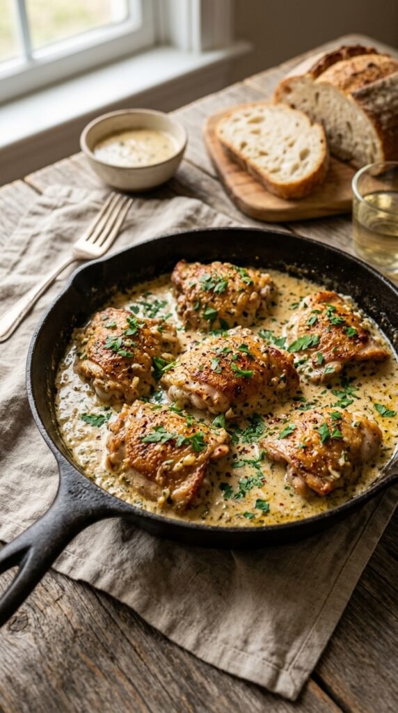 Creamy Garlic Butter Chicken