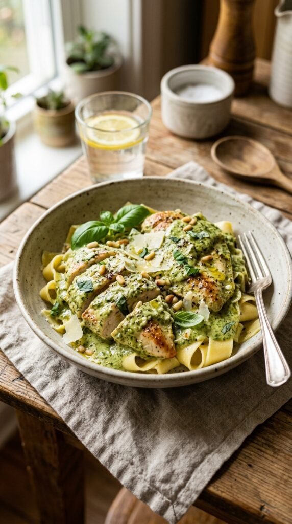 Creamy Pesto Chicken