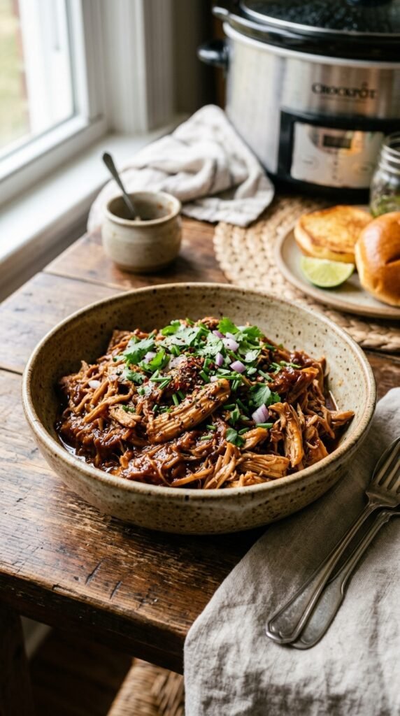 Crockpot Pulled Chicken