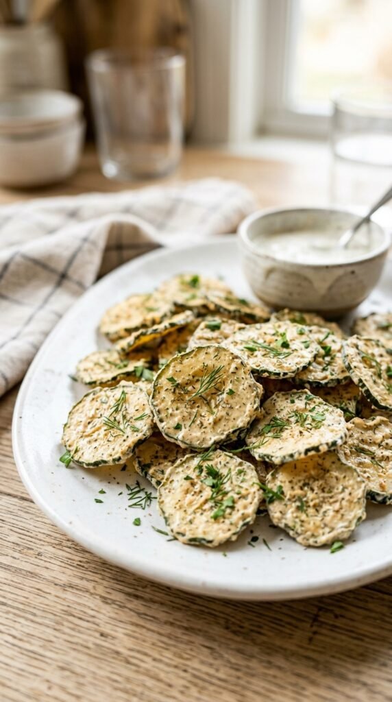 Crunchy Ranch Cucumber Chips