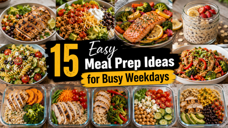 Easy Meal Prep Ideas