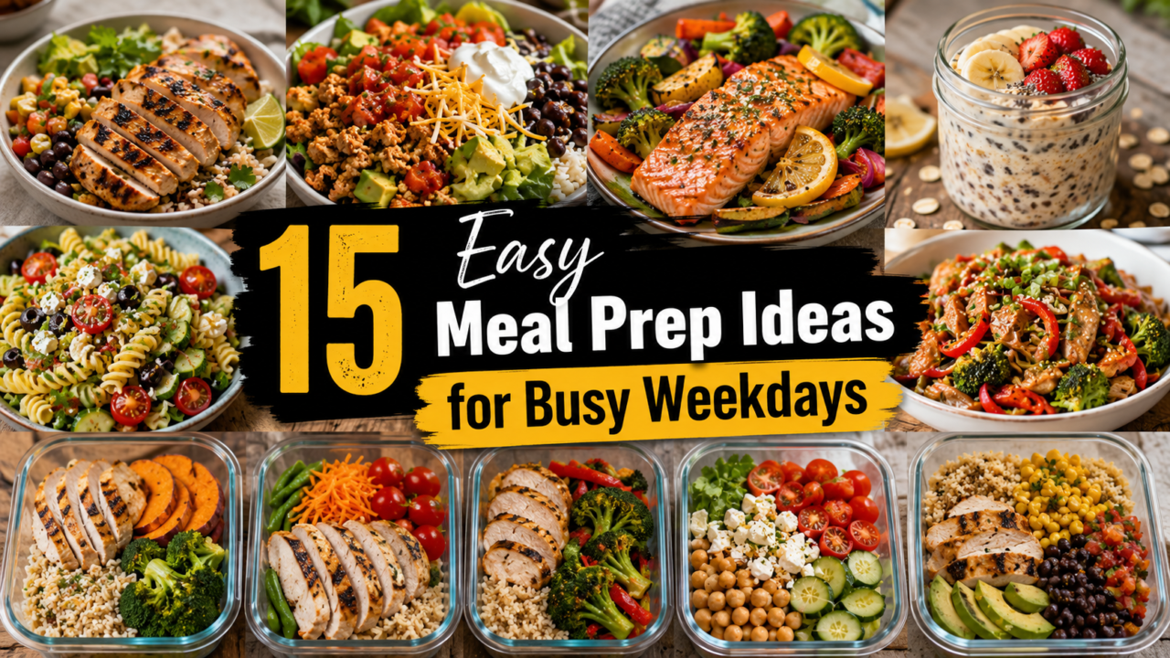 Easy Meal Prep Ideas