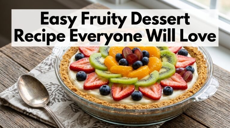 Fruity Dessert Recipe