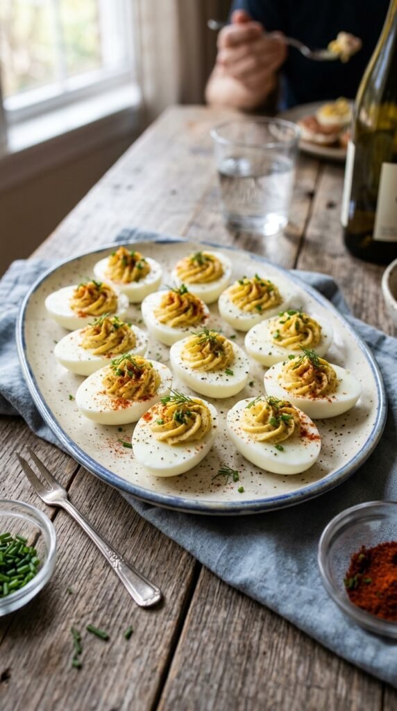 Greek Yogurt Deviled Eggs