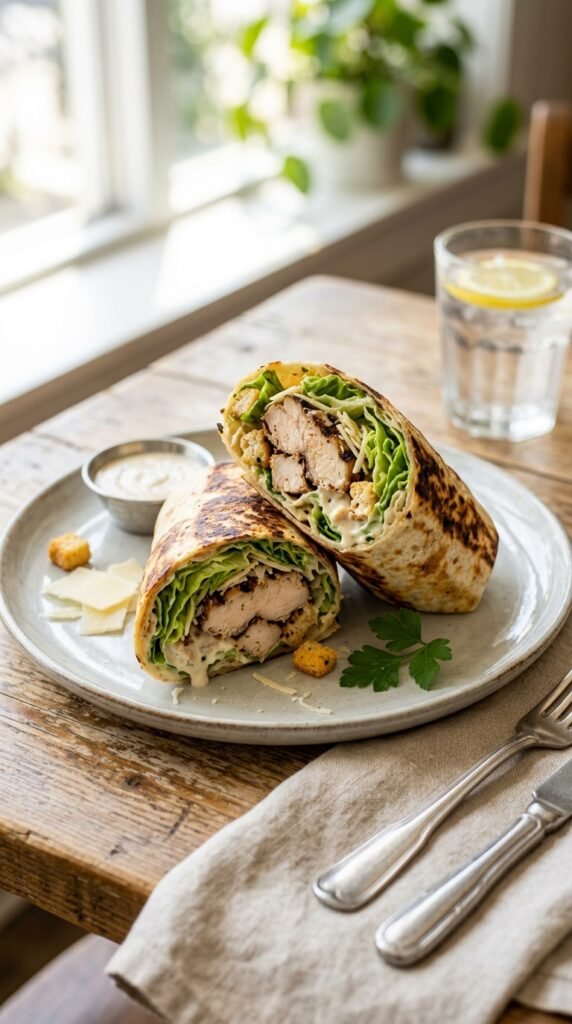 Grilled Chicken Caesar Wrap