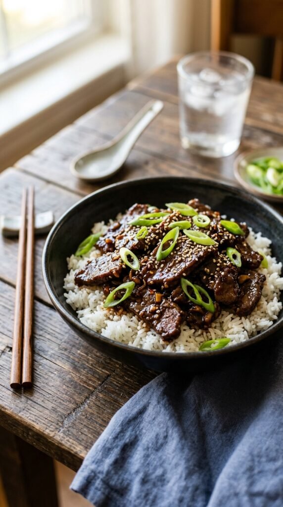 Home Made Mongolian Beef Recipe