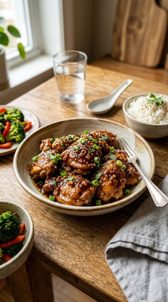 Honey Garlic Chicken