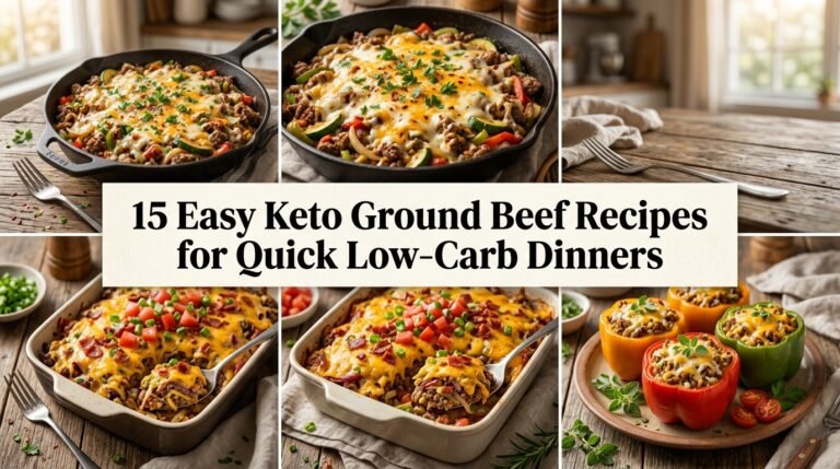 Keto Ground Beef Recipes