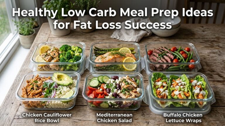 Low Carb Meal Prep Ideas