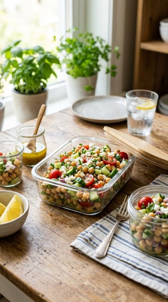 Mediterranean Chickpea Salad