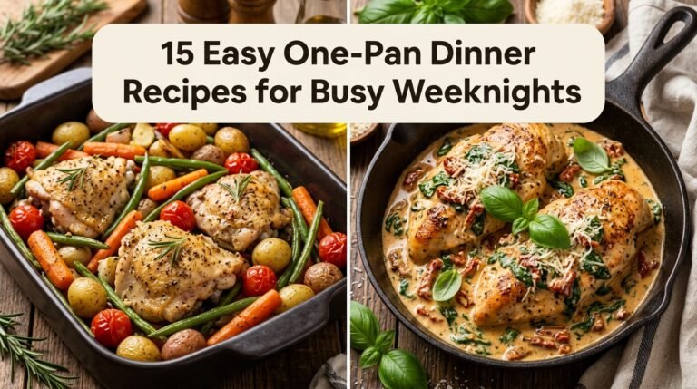 Easy One-Pan Dinner Recipes