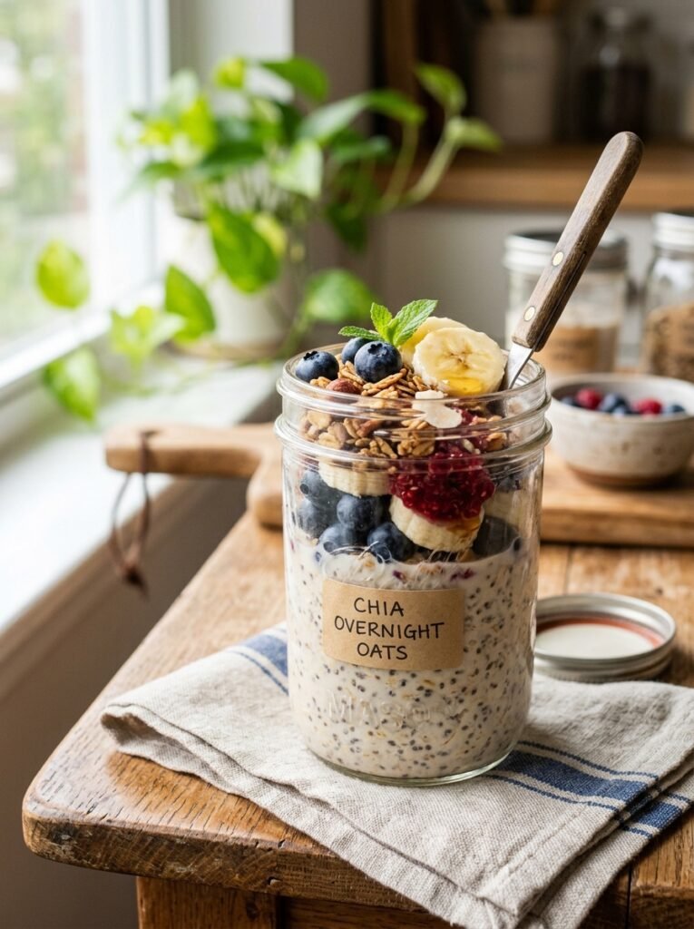Overnight Oats with Chia