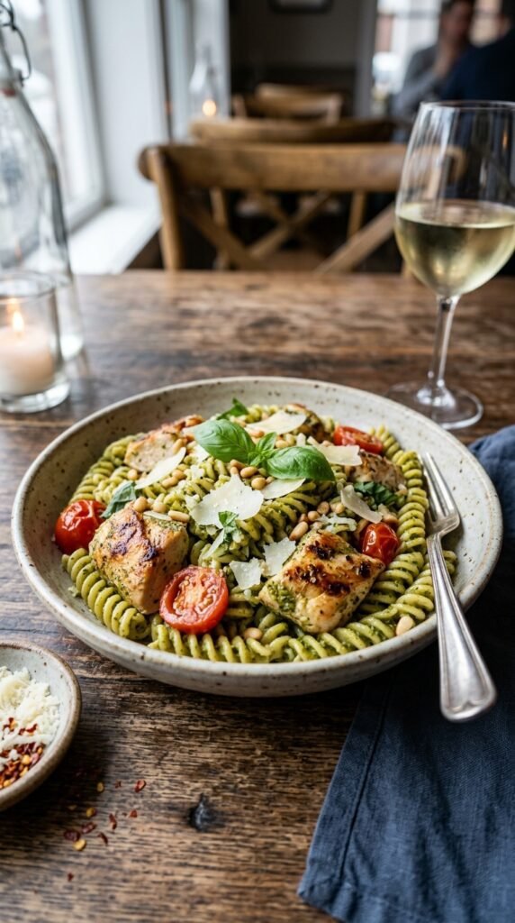 Pesto Chicken Pasta