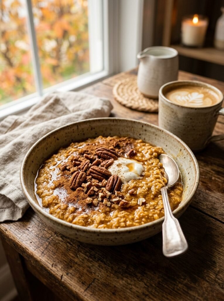 Pumpkin Spice Oatmeal