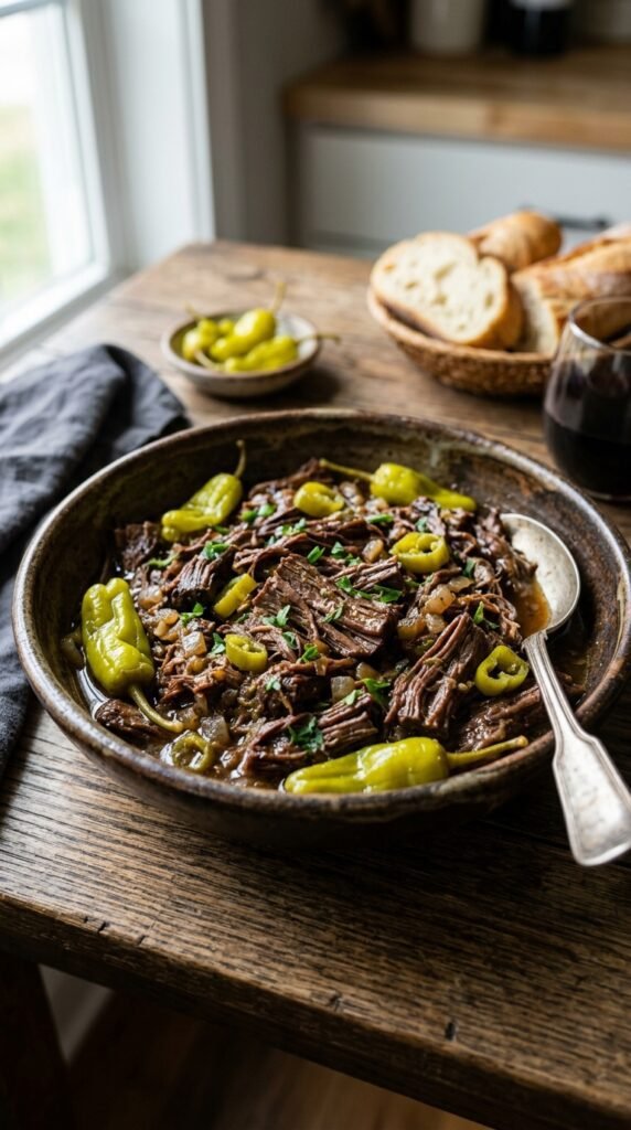 Slow Cooker Italian Beef