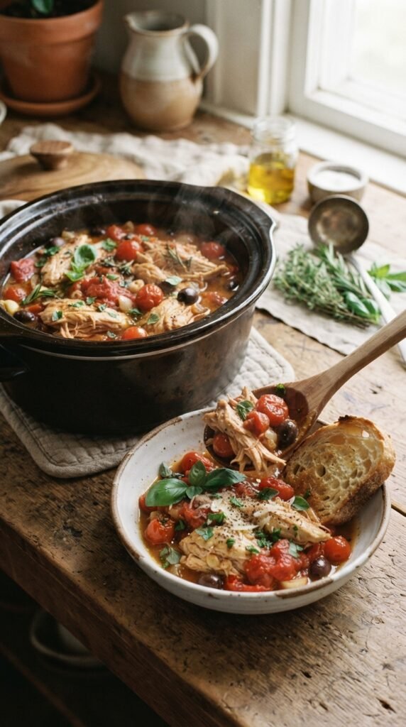 Slow Cooker Italian Chicken
