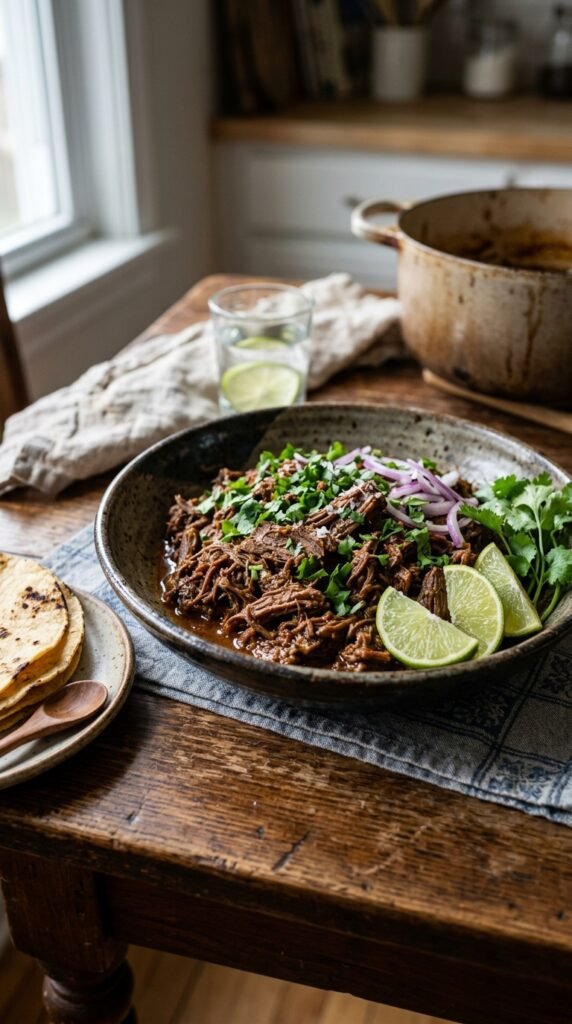 Slow Cooker Mexican Shredded Beef