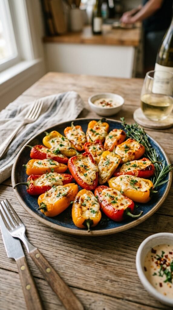 Stuffed Mini Bell Peppers
