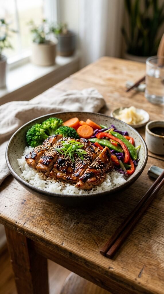 Teriyaki Chicken Bowls