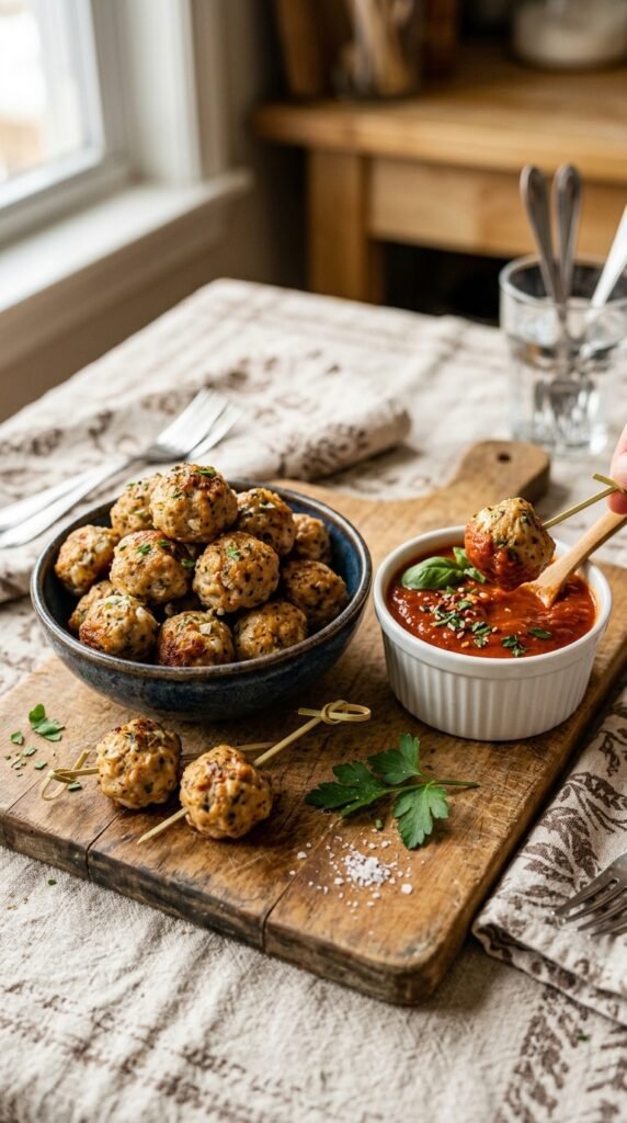 Turkey Meatball Bites