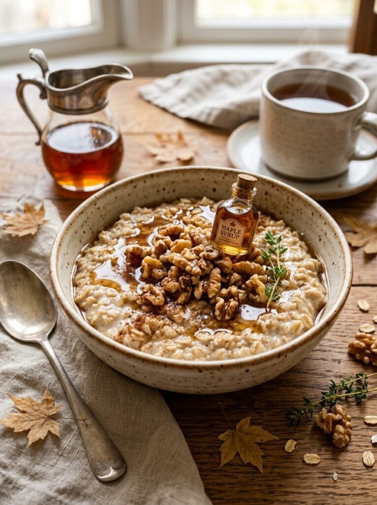 Walnut Maple Oatmeal